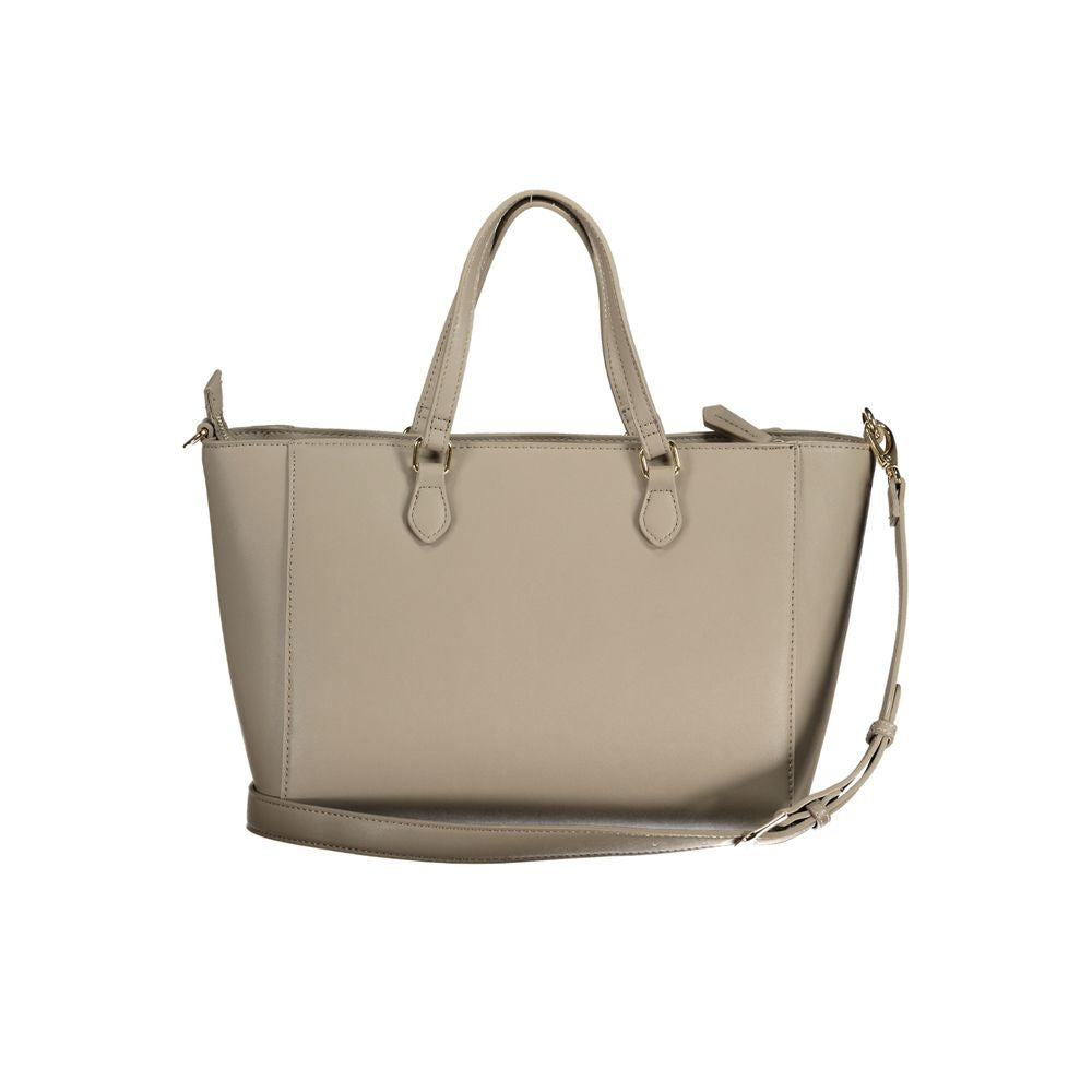 Mario Valentino - Beige Polyurethane Women’s Bag