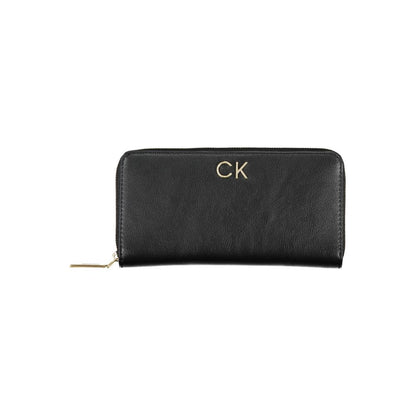 Calvin Klein Black Polyester Women Wallet