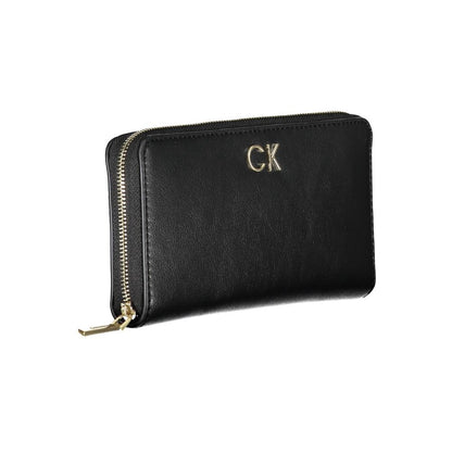Calvin Klein Black Polyester Women Wallet