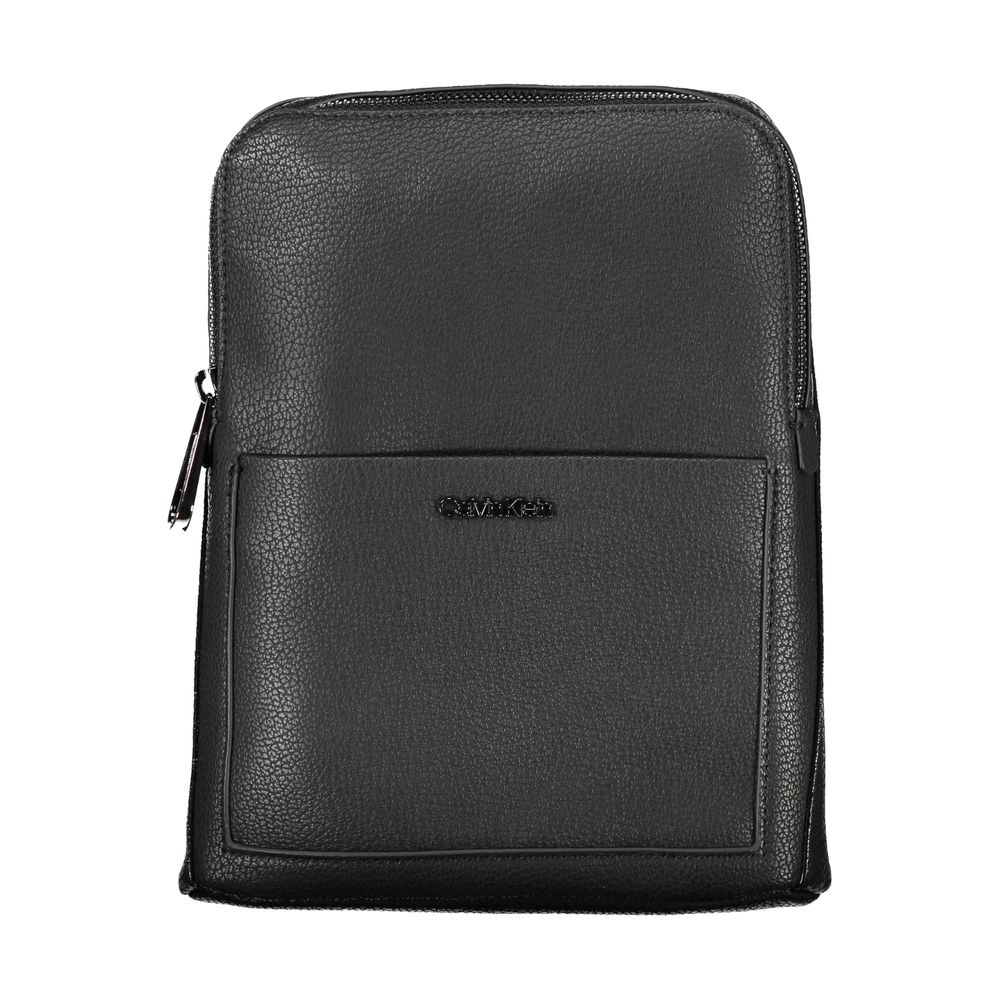 Calvin Klein Black Polyurethane Men&