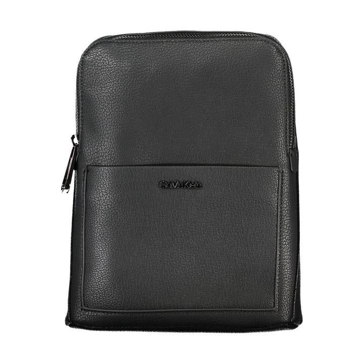 Calvin Klein Black Polyurethane Men&