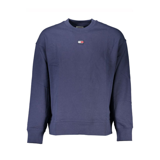Tommy Hilfiger Blue Cotton Men Sweatshirt