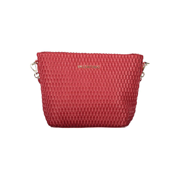 Mario Valentino - Rosso Polyurethane Women’s Bag with Removable Shoulder Strap