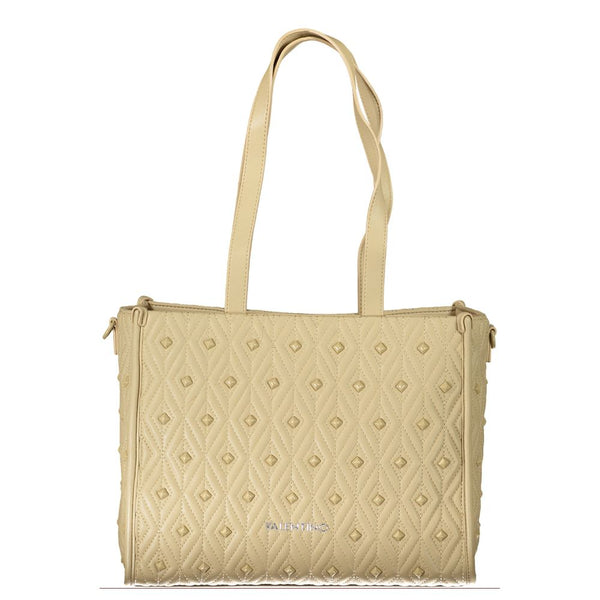 Mario Valentino - Beige Polyurethane Women’s Bag