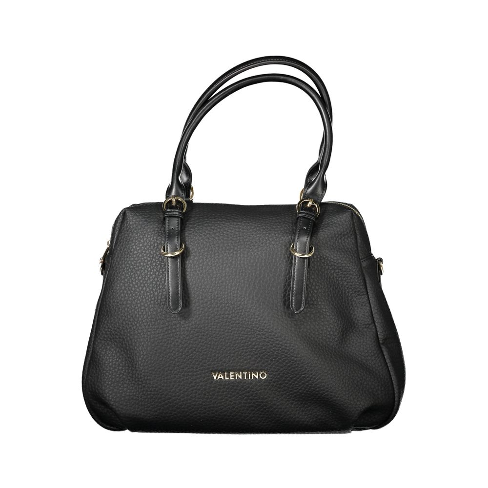 Mario Valentino - Black Polyurethane Womens Bag