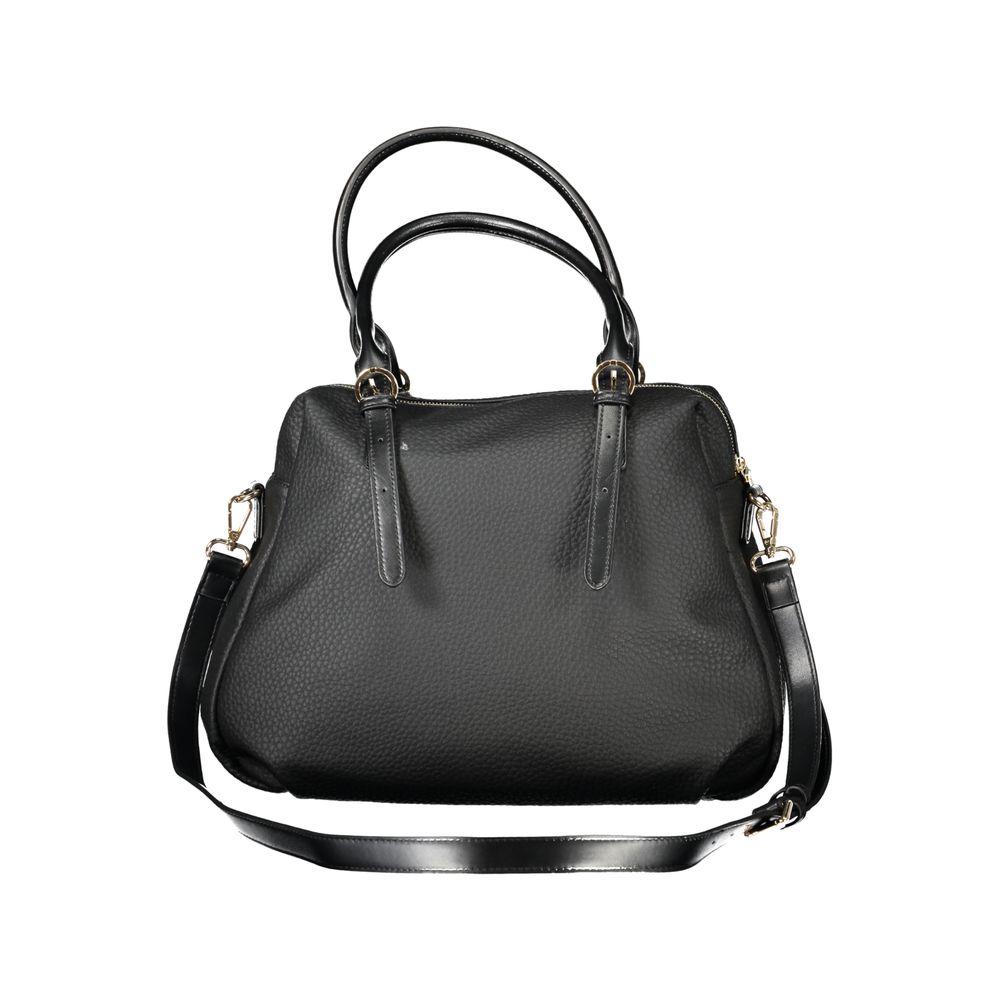 Mario Valentino - Black Polyurethane Womens Bag