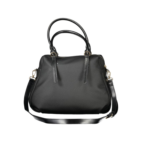 Mario Valentino - Black Polyurethane Womens Bag