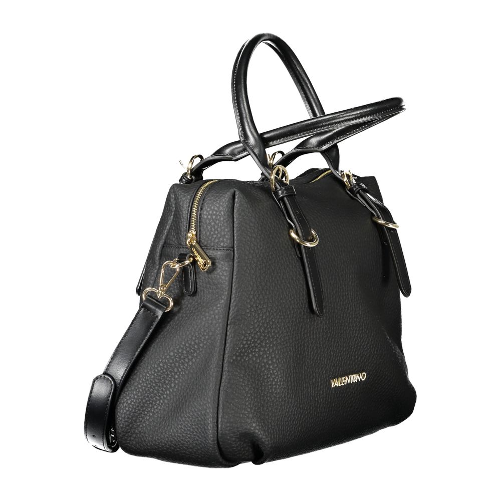 Mario Valentino - Black Polyurethane Womens Bag