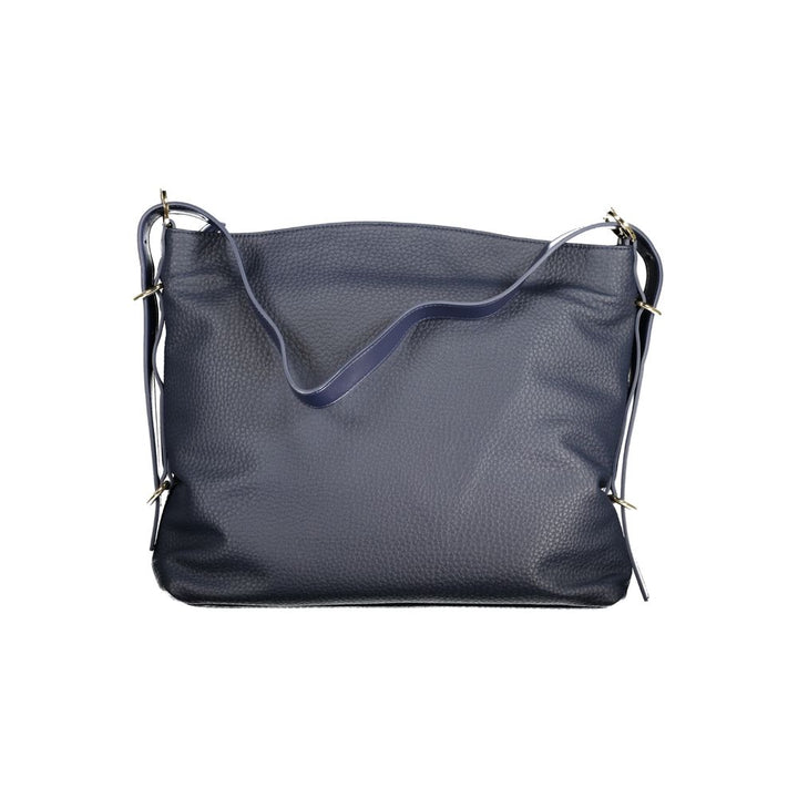 Mario Valentino - Blue Poliuretano Women’s Bag with Shoulder Handle