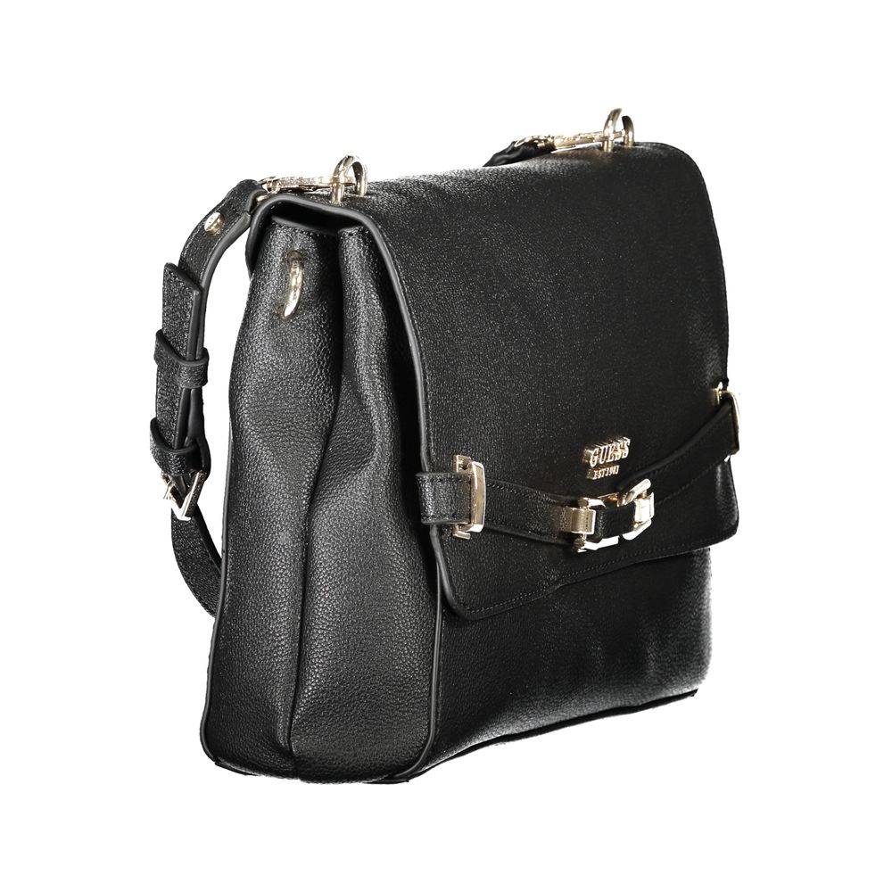 Guess Jeans - Black Polyurethane Women’s Handbag