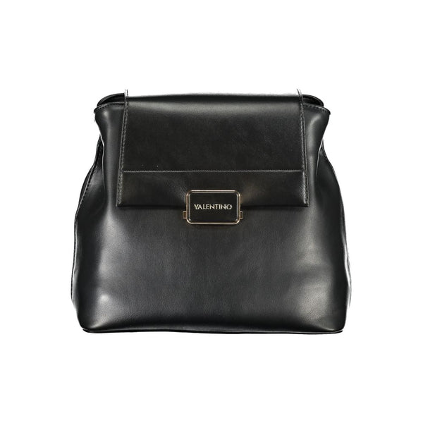 Mario Valentino - Black Polyurethane Women’s Backpack