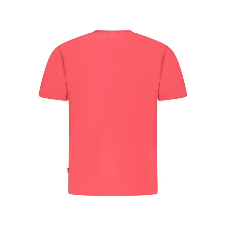 Pepe Jeans Rosso Cotton Men T-Shirt
