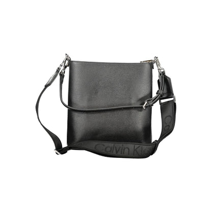 Calvin Klein Nero Polyester Women Shoulder Bag