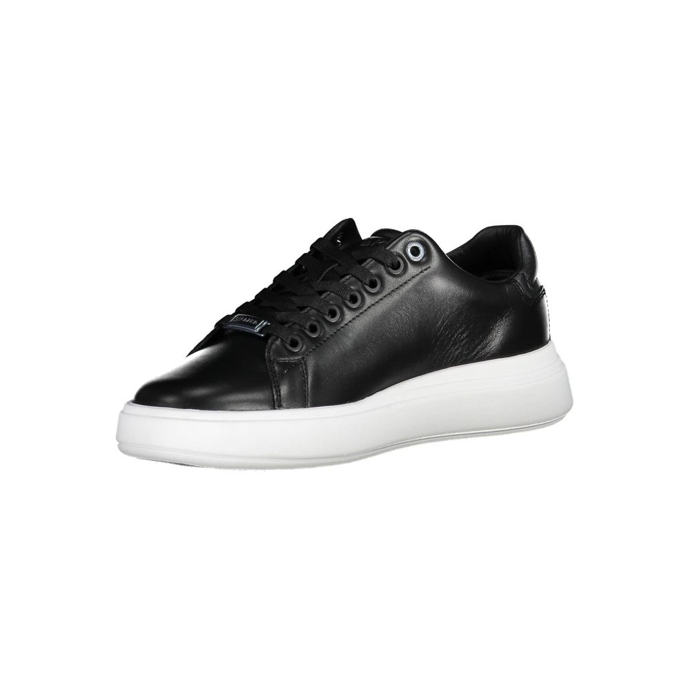 Calvin Klein Nero Pelle Donna Sneaker