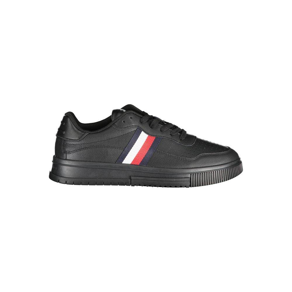 Tommy Hilfiger Black Leather Men&