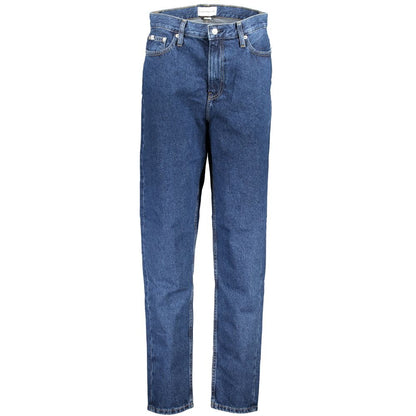 Calvin Klein Blu Cotton Women Jeans