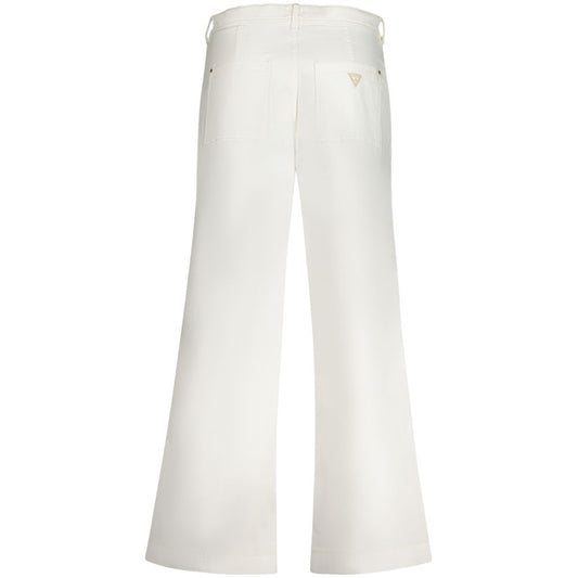 Guess Jeans White Cotton Women Short