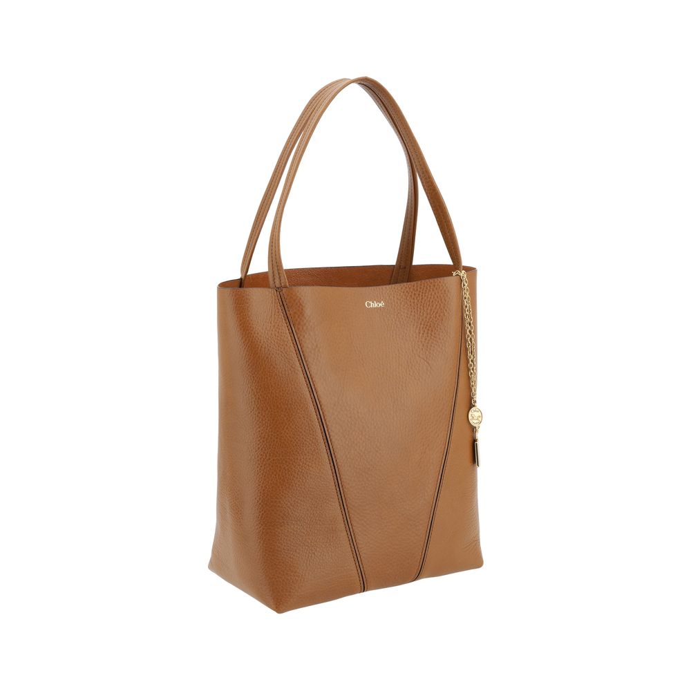 Chloé - Brown Calf Leather Bos Taurus Shoulder Bag