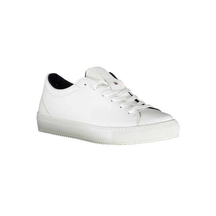 Tommy Hilfiger Bianco Synthetic Women Sneaker