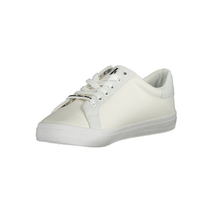 Calvin Klein Bianco Cotton Women Sneaker