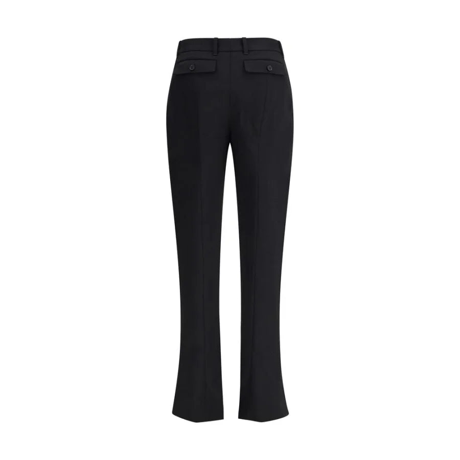 Alexander McQueen Black Wool Dress Pants