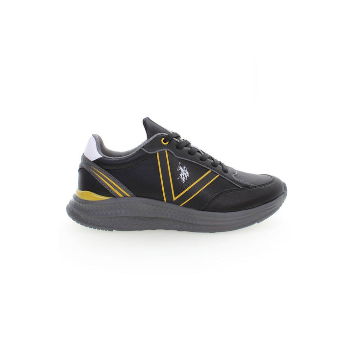 U.S. POLO ASSN. Black Polyester Men&