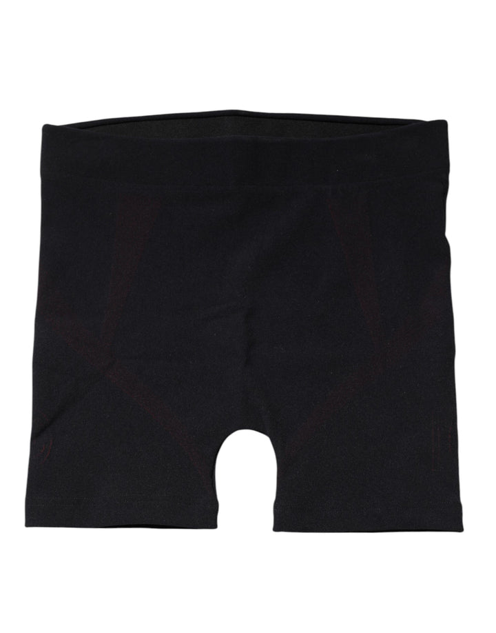 Dolce &amp; Gabbana Black Nylon Stretch Boxer Shorts Underwear