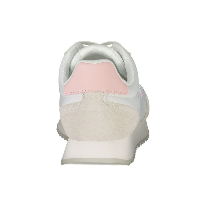 Calvin Klein Bianco Leather Woman Sneaker