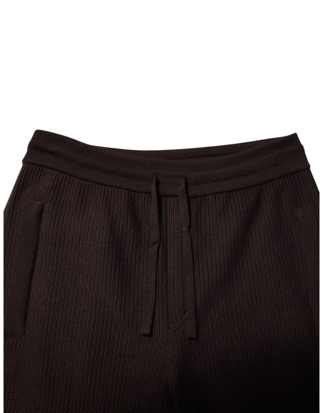 Dolce &amp; Gabbana Brown Cashmere Men Jogger Sweatpants Pants
