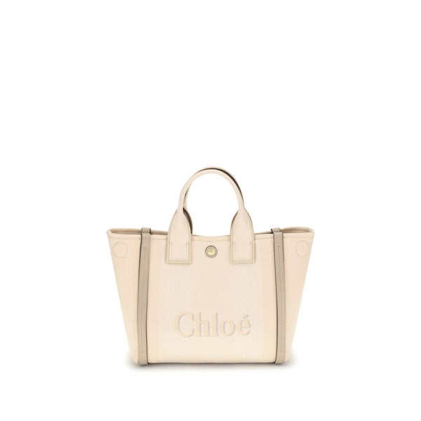 Chloé - Beige Cotton Handbag