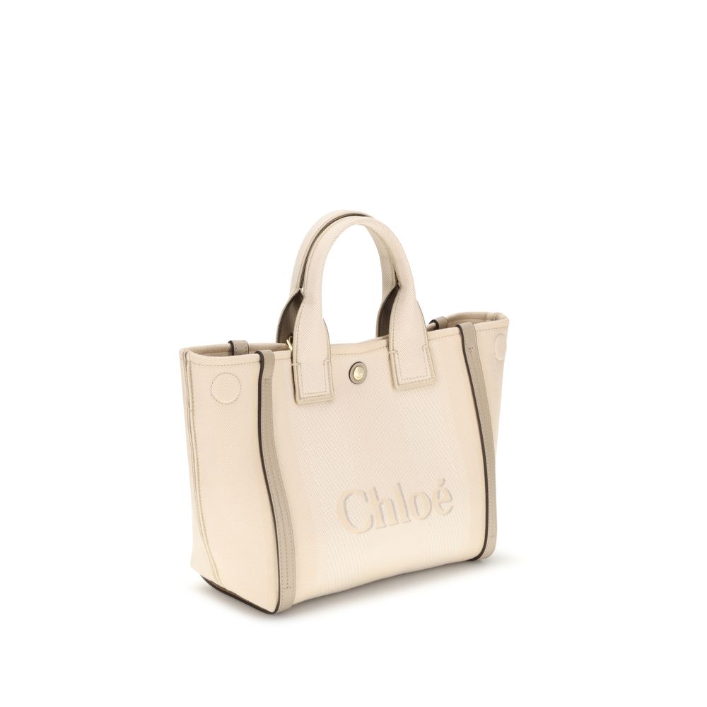Chloé - Beige Cotton Handbag