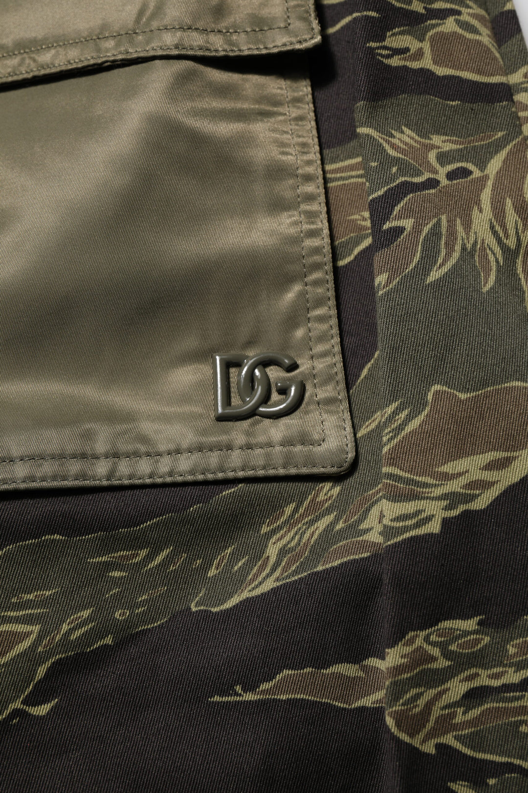 Dolce &amp; Gabbana Multicolor Cargo Camouflage Pants