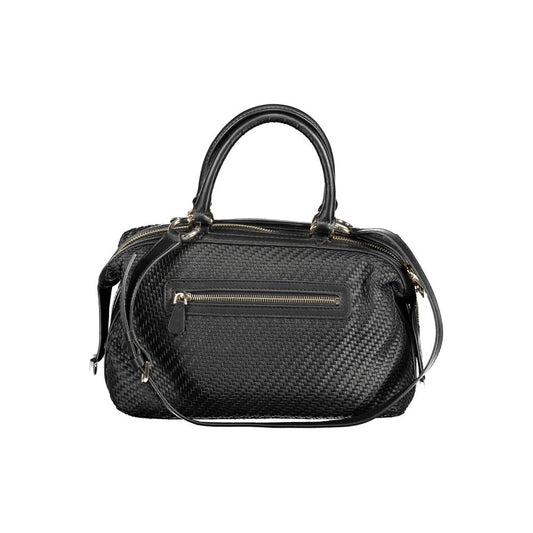 Guess Jeans Nero Poliuretano Women Handbag
