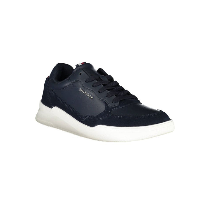 Tommy Hilfiger Blue Leather Men&
