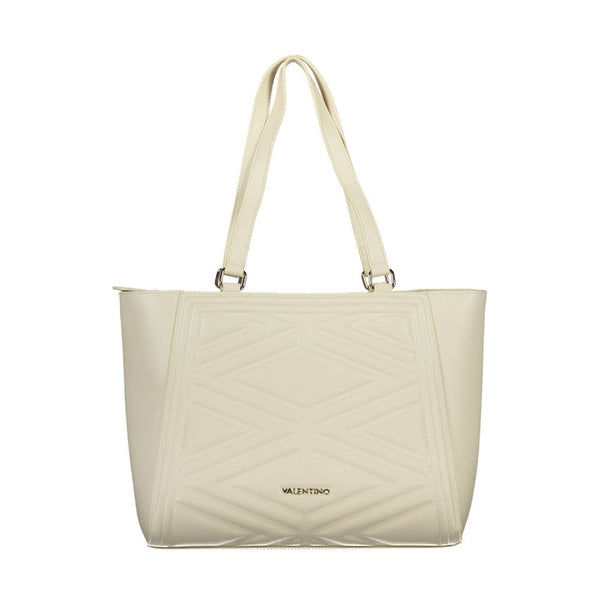 Mario Valentino - Beige Polyurethane Womens Bag