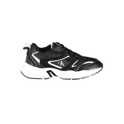 Calvin Klein Black Polyurethane Women Sneaker