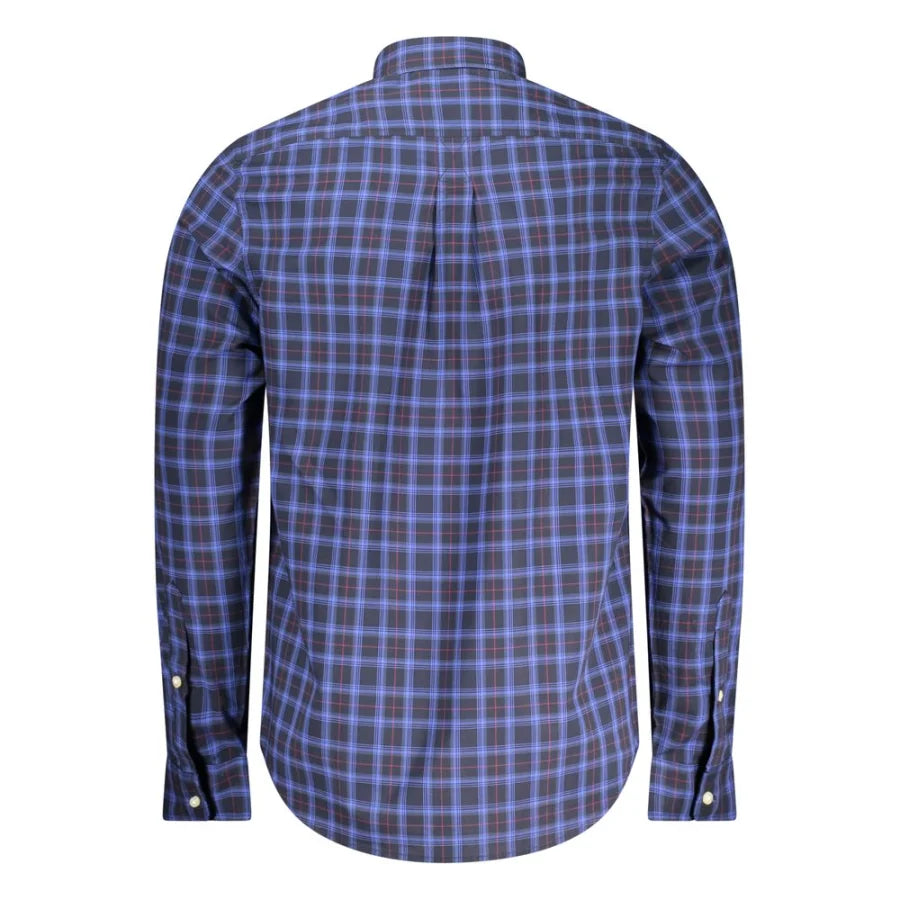 Timberland Blu Cotton Men Shirt