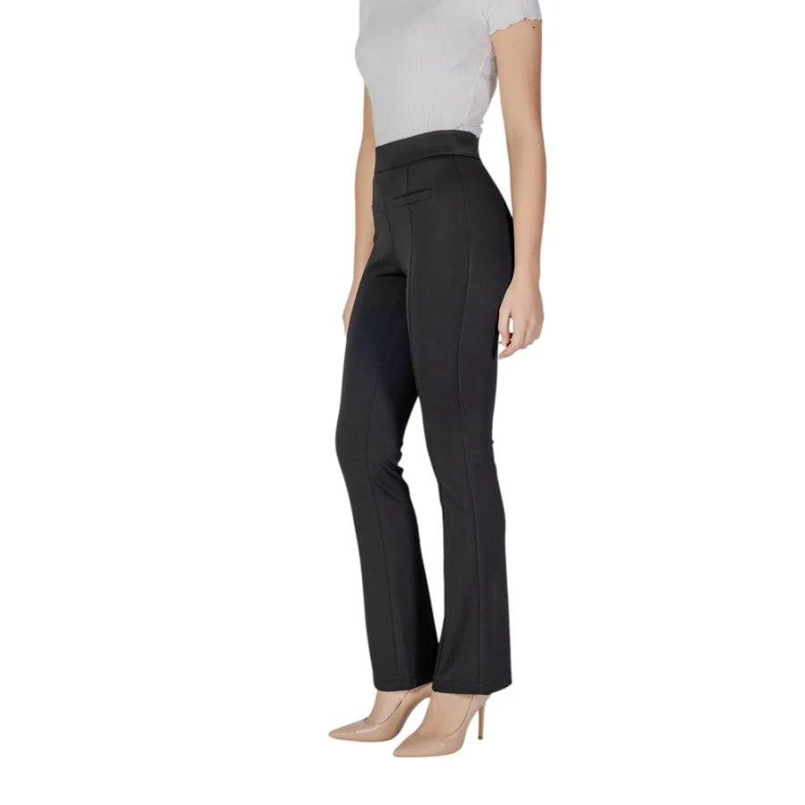 Street One Black Viscose Skinny Pants
