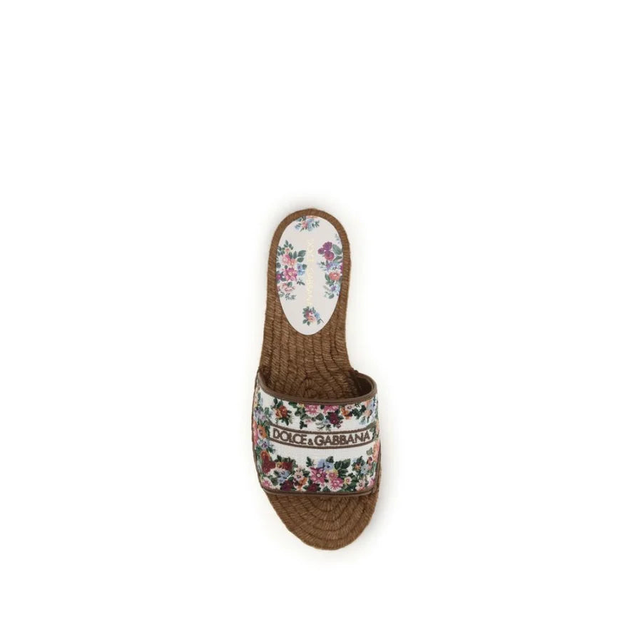 Dolce & Gabbana Multicolor Fabric Espadrilles