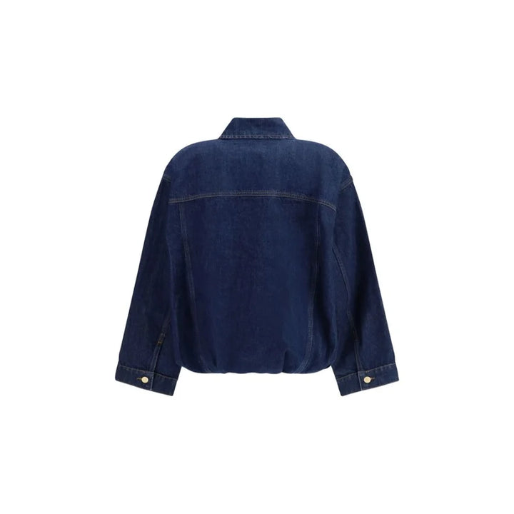 7FOR Blue Cotton Denim Jacket