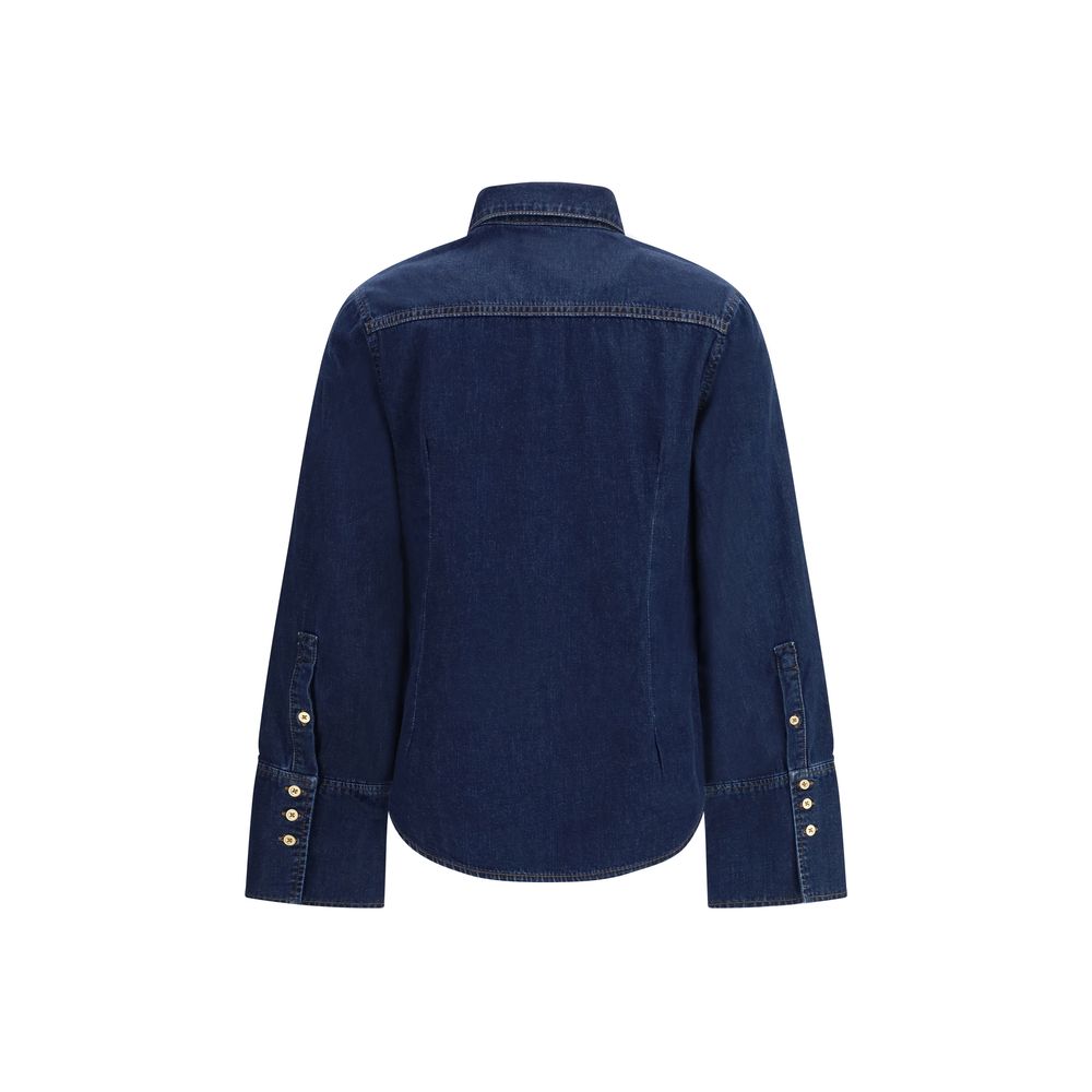 7FOR Shirts - Blue Denim Shirt