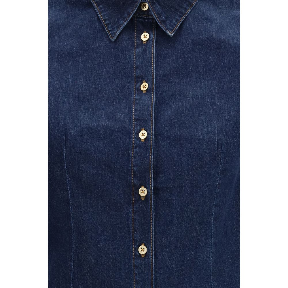 7FOR Shirts - Blue Denim Shirt