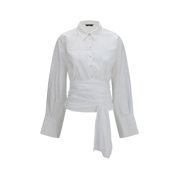 7FOR Shirts - White Cotton Dress Shirt