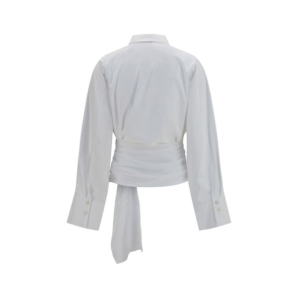 7FOR Shirts - White Cotton Dress Shirt
