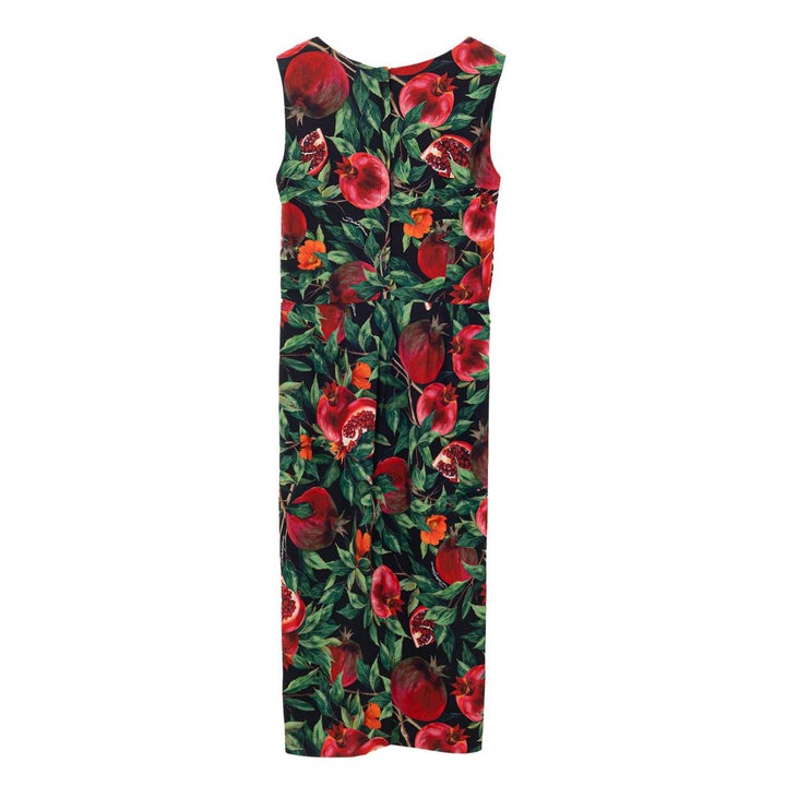 Dolce &amp; Gabbana Bicolor Viscose Long Dress