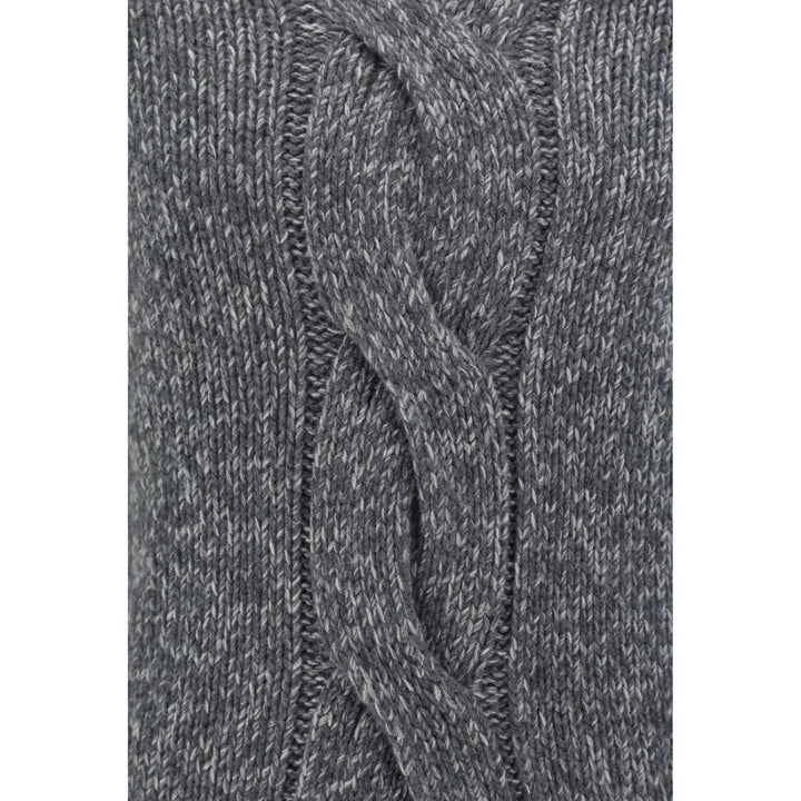 Brunello Cucinelli Gray Cashmere Sweater