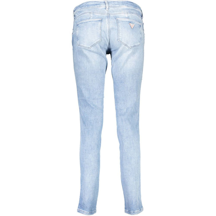 Guess Jeans Azzurro Organic Cotton Women's Jeans