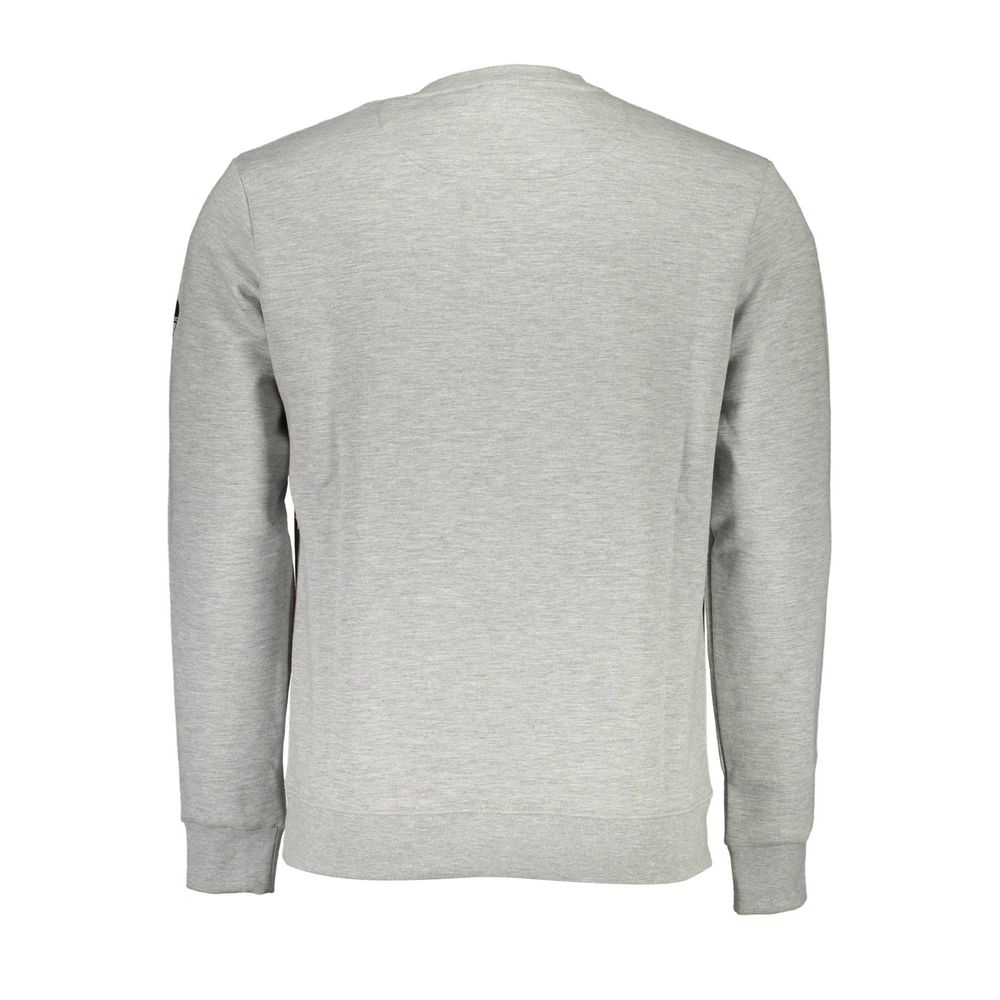 North Sails Grigio Cotton Men Sweatshirt