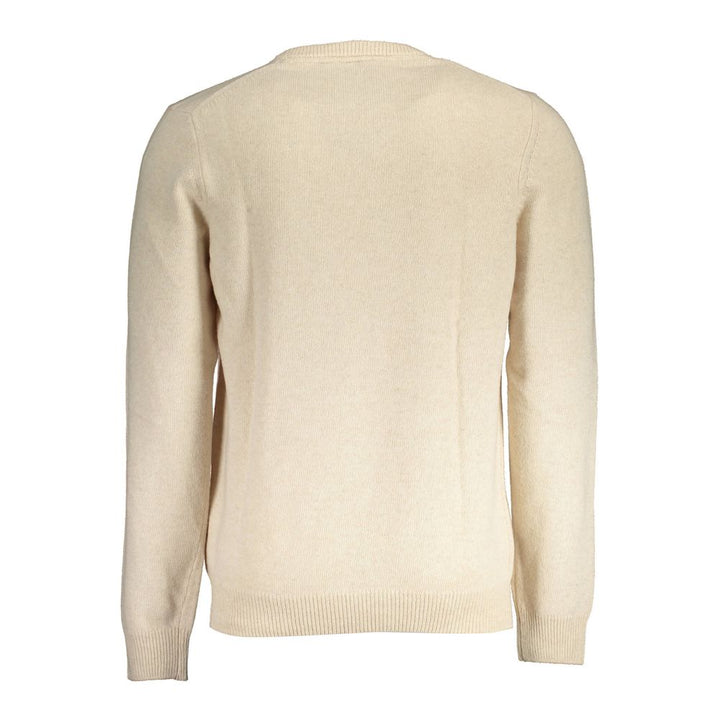 Lyle &amp; Scott Beige Wool Men Sweater