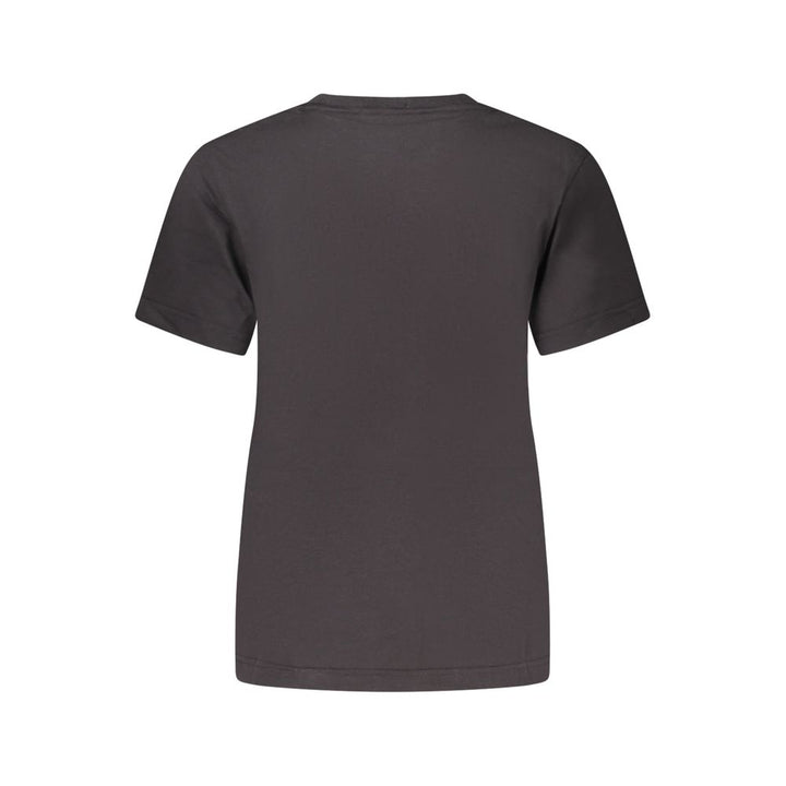 Calvin Klein Black Cotton Women T-Shirt